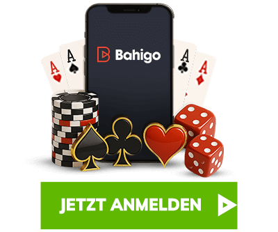 bahigo-registrierung-14 Bahigo App auf Smartphone mit Spielkarten Würfeln und Jetons